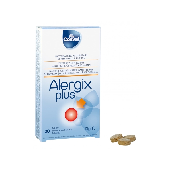 Cosval Alergix Plus - 20 tablet po 650 mg