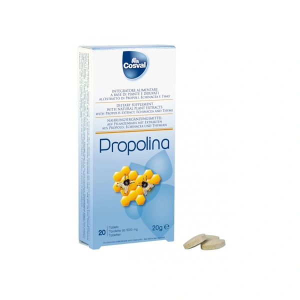 Cosval PROPOLINA tablety - 20 tablet po 1000 mg
