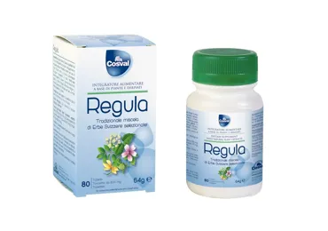 Cosval Regula - směs švýcarských bylin - 80 tablet po 800 mg