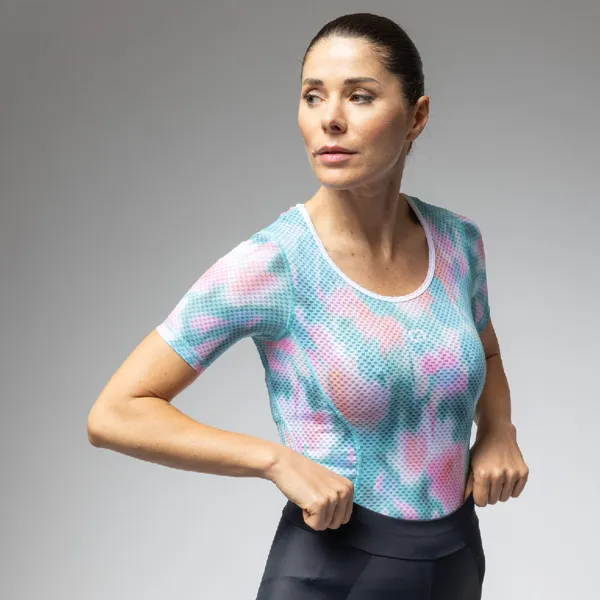 Cyklistická funkční vrstva ALÉ dámská INTIMO JARDIN 2.0 - Velikost XS