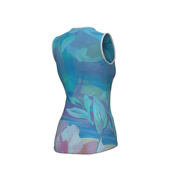 Cyklistická funkční vrstva ALÉ dámská WATERCOLOR INTIMO - Velikost S