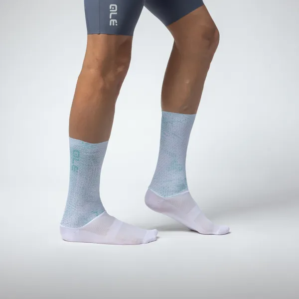 Cyklistické aero ponožky ALÉ ACCESSORI TYPHOON - Velikost L/44-47