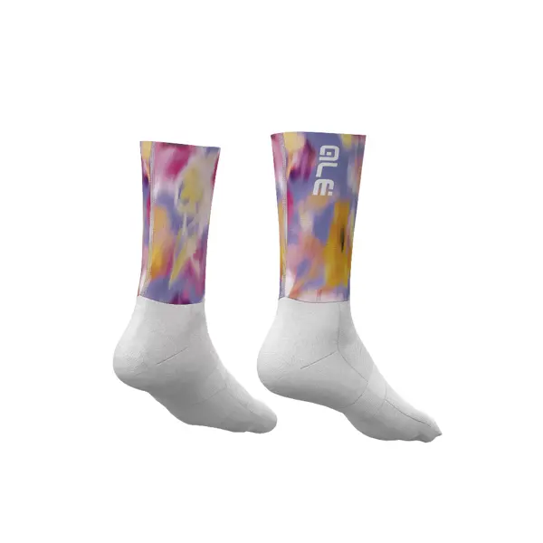 Cyklistické aero ponožky ALÉ ACCESSORI TYPHOON - Velikost S/36-39