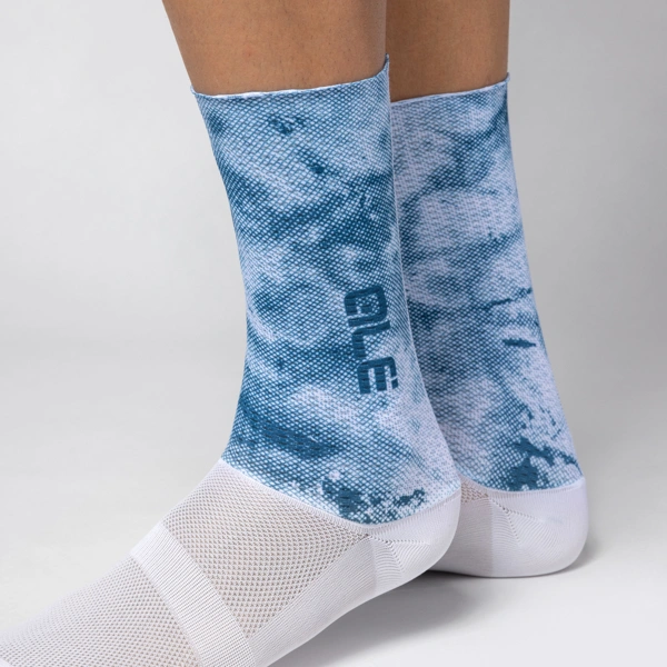 Cyklistické aero ponožky ALÉ TYPHOON ACCESSORI - Velikost L/44-47