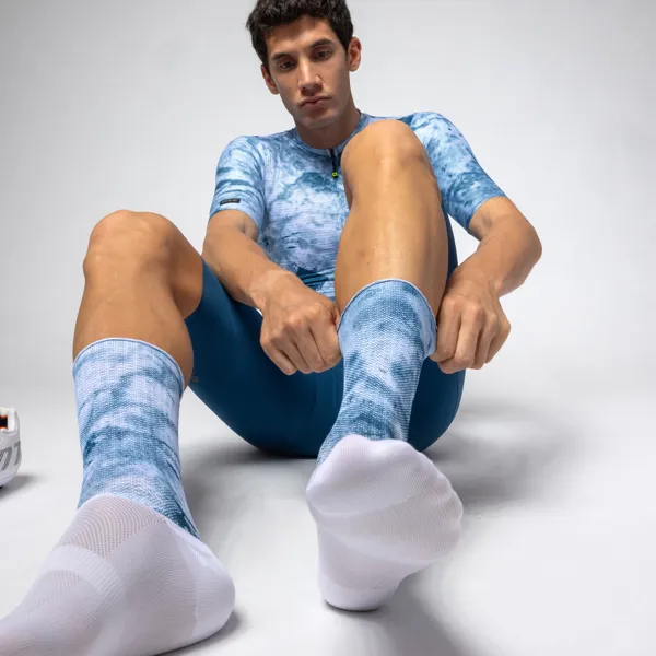 Cyklistické aero ponožky ALÉ TYPHOON ACCESSORI - Velikost M/40-43