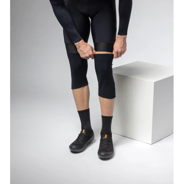 Cyklistické návleky na kolena ALÉ TERMICO - Velikost ONE SIZE