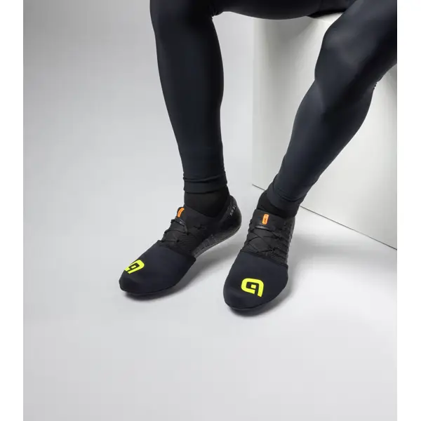 Cyklistické návleky na tretry ALÉ SHIELD TOECOVER - Velikost L/43-45