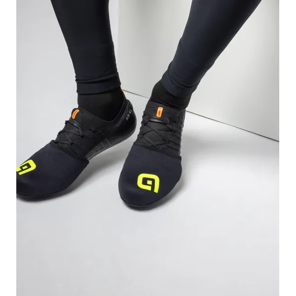 Cyklistické návleky na tretry ALÉ SHIELD TOECOVER - Velikost XL