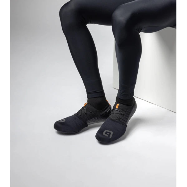 Cyklistické návleky na tretry ALÉ SHIELD TOECOVER - Velikost XS