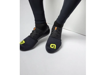 Cyklistické návleky na tretry ALÉ SHIELD TOECOVER - Velikost XS
