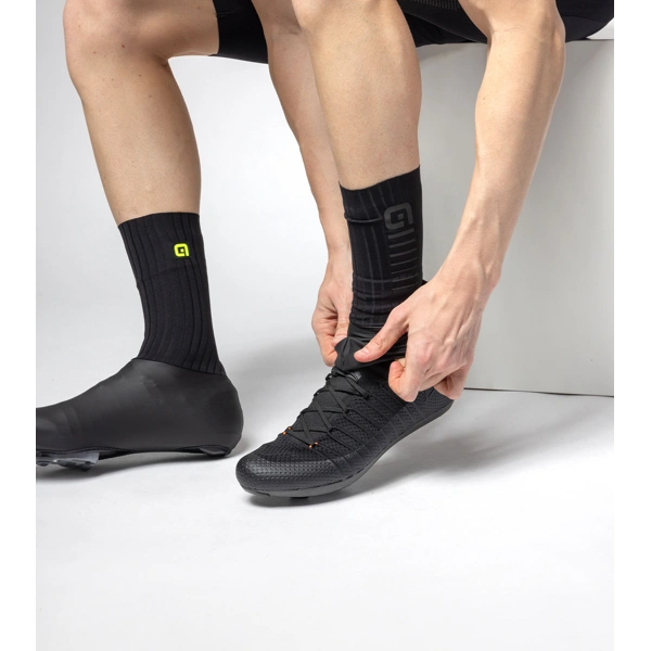 Cyklistické návleky na tretry ALÉ  WHIZZY WINTER SHOECOVERS - Velikost 3XL