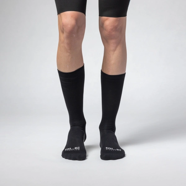 Cyklistické ponožky ALÉ ACCESSORI THERMO 2.0 - vel. L
