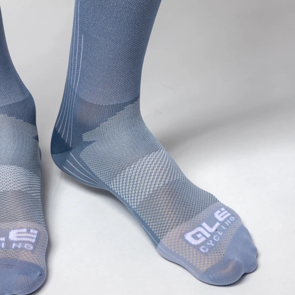 Cyklistické ponožky ALÉ COLOR BLOCK ACCESSORI - Velikost L/44-47