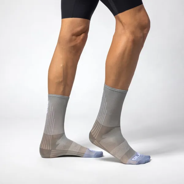 Cyklistické ponožky ALÉ COLOR BLOCK ACCESSORI - Velikost L/44-47