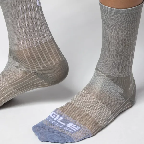 Cyklistické ponožky ALÉ COLOR BLOCK ACCESSORI - Velikost L/44-47