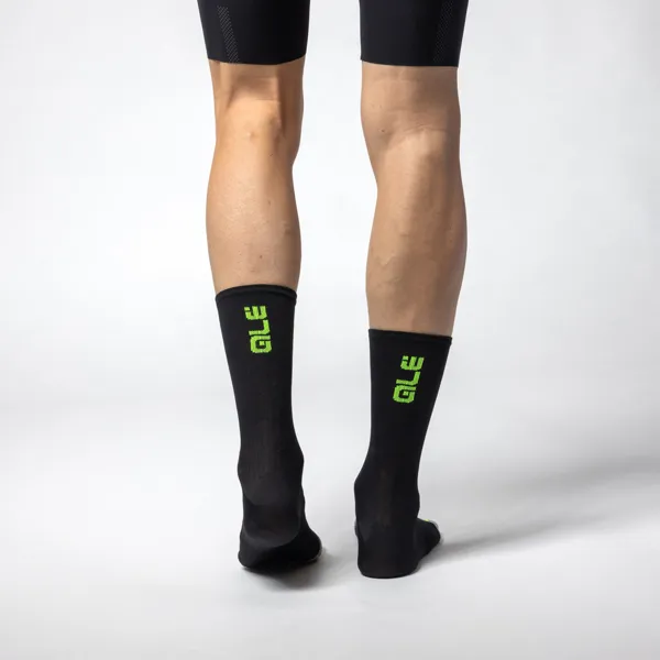 Cyklistické ponožky ALÉ COLOR BLOCK ACCESSORI - Velikost M/40-43