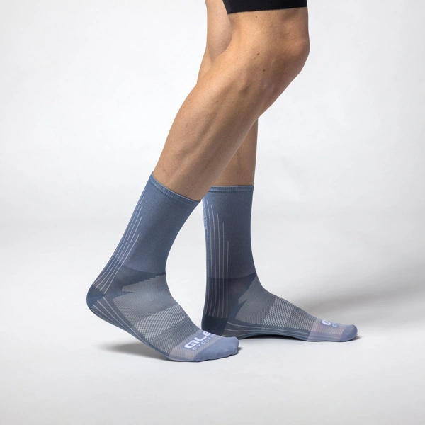 Cyklistické ponožky ALÉ COLOR BLOCK ACCESSORI - Velikost M/40-43