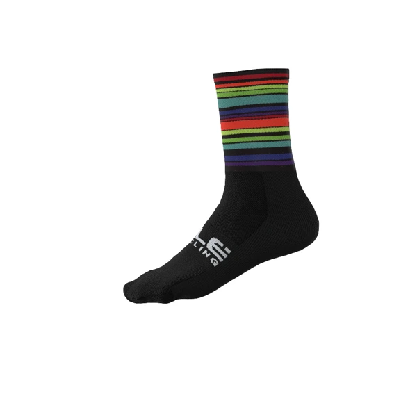 Cyklistické ponožky ALÉ  FLASH SOCKS - Velikost M/40-43