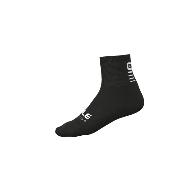 Cyklistické ponožky ALÉ  LOGO Q-SKIN SOCKS - Velikost L/44-47