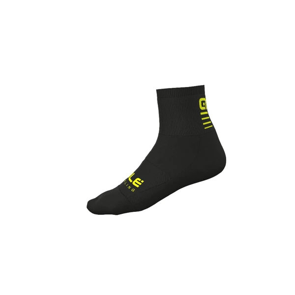 Cyklistické ponožky ALÉ LOGO Q-SKIN SOCKS - Velikost L/44-47
