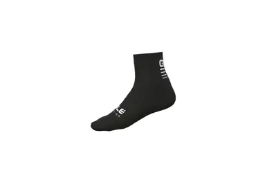 Cyklistické ponožky ALÉ  LOGO Q-SKIN SOCKS - Velikost M/40-43