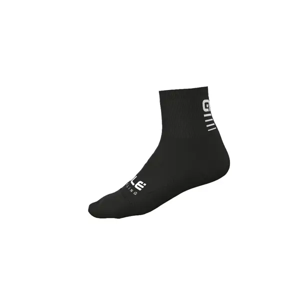Cyklistické ponožky ALÉ  LOGO Q-SKIN SOCKS - Velikost M/40-43