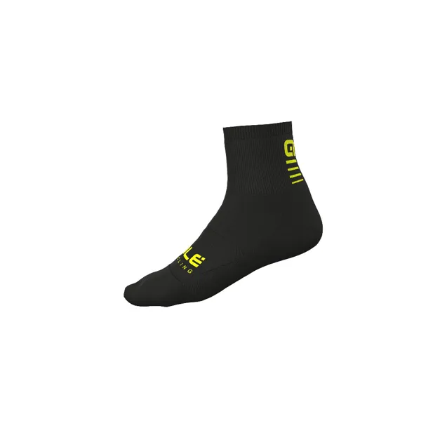 Cyklistické ponožky ALÉ LOGO Q-SKIN SOCKS - Velikost M/40-43