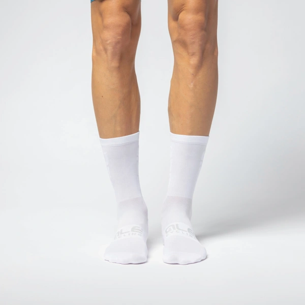 Cyklistické ponožky ALÉ ROUND ACCESSORI - Velikost L/44-47