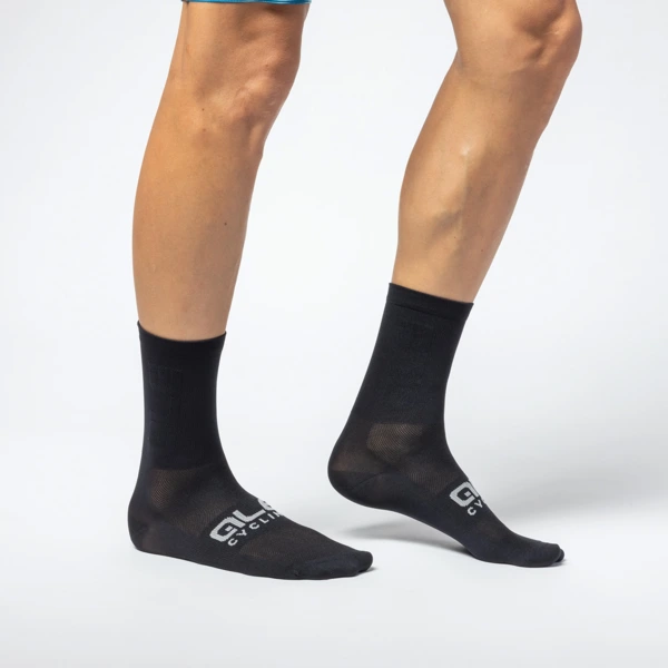 Cyklistické ponožky ALÉ ROUND ACCESSORI - Velikost L/44-47