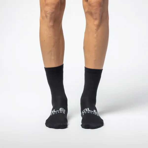 Cyklistické ponožky ALÉ ROUND ACCESSORI - Velikost M/40-43