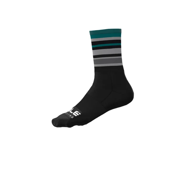 Cyklistické ponožky ALÉ  STRIPES SOCKS - Velikost M/40-43