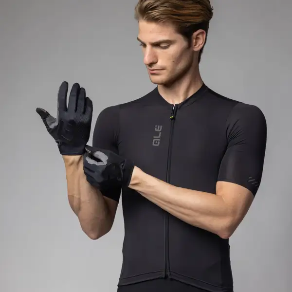 Cyklistické rukavice ALÉ MTB FANGO GLOVE - Velikost M
