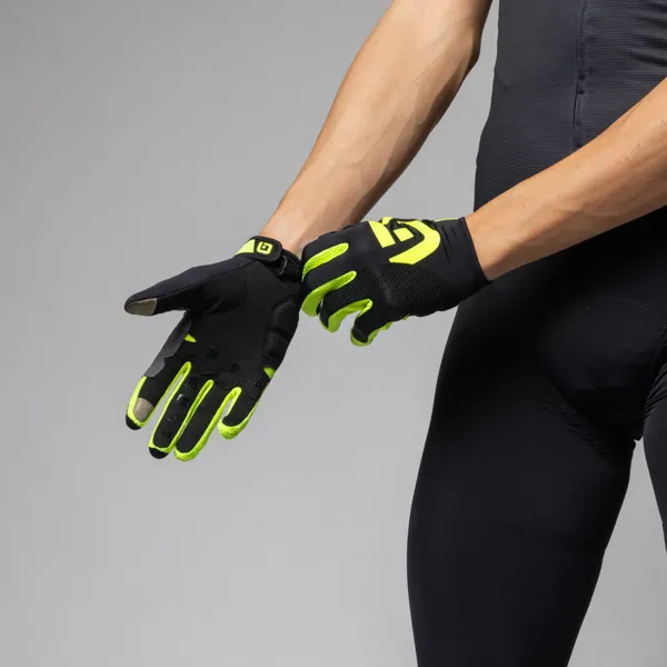 Cyklistické rukavice ALÉ MTB FANGO GLOVE - Velikost XXL