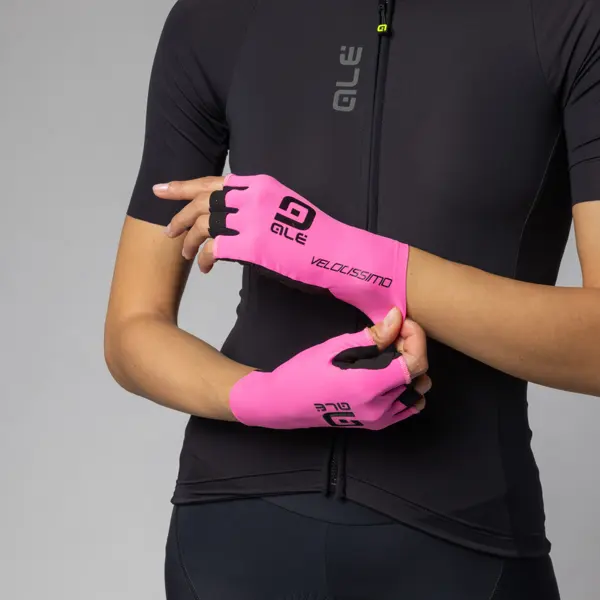 Cyklistické rukavice ALÉ VELOCISSIMO CRONO GLOVE - Velikost L