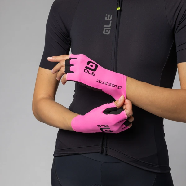 Cyklistické rukavice ALÉ VELOCISSIMO CRONO GLOVE - Velikost XS