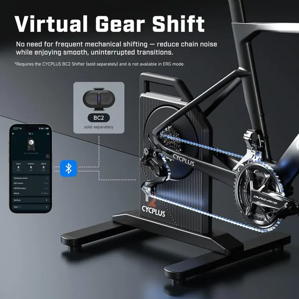 Cyklistický DirectDrive Smart trenažer Cycplus T2H