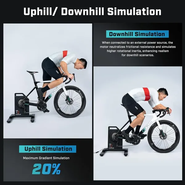 Cyklistický DirectDrive Smart trenažer Cycplus T2H