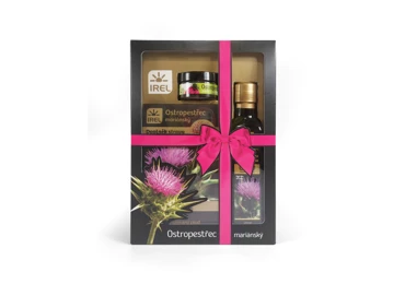 Dárková sada s ostropestřcem mariánským s pastou - granulovaný plod