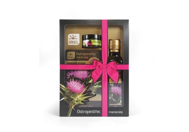 Dárková sada s ostropestřcem mariánským s pastou - sypký plod