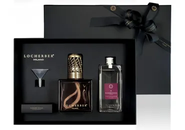 Dárková sada s vůní CAPRI AZUL - katalytická lampa + náplň 500 ml + vonný sáček