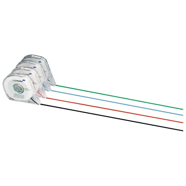 Obrázek pro LEG-7433102 Dělící linky na tabule, samolepící, 1 mm x 16 m červené