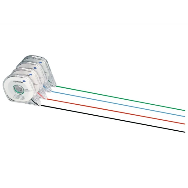 Obrázek pro LEG-7433203 Dělící linky na tabule, samolepící, 2,5 mm x 16 m modré