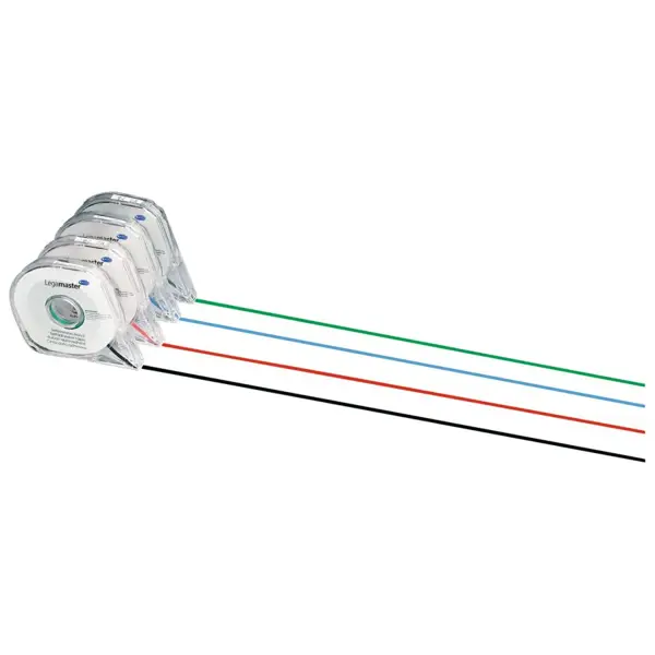 Obrázek pro LEG-7433304 Dělící linky na tabule, samolepící, 3 mm x 8 m zelené