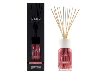 Difuzér a stébla Natural - Ambra & Rosa, 500 ml