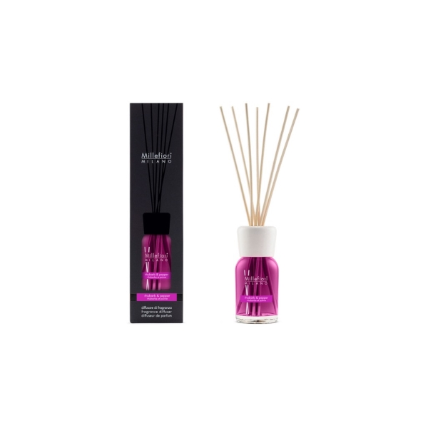 Difuzér a stébla Natural - Rhubarb & Pepper, 100 ml