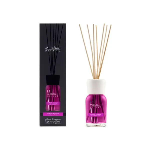Difuzér a stébla Natural - Rhubarb & Pepper, 250 ml