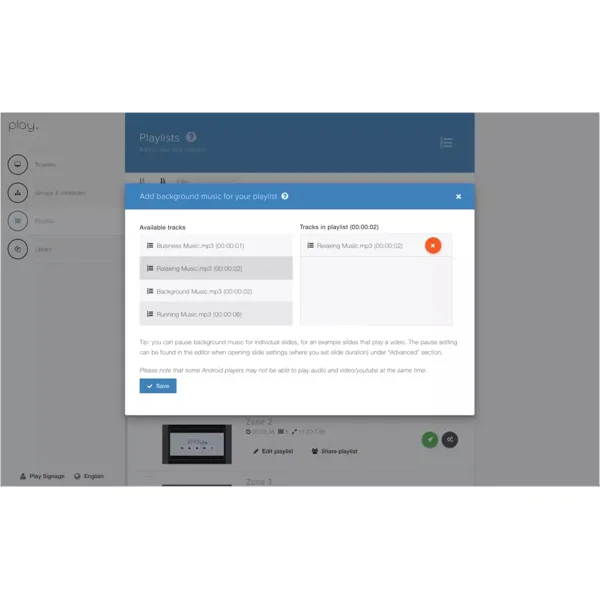 Digital Signage SW - Play Signage - Ultimate licence 1 rok