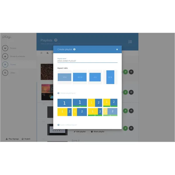 Digital Signage SW - Play Signage - Ultimate licence 1 rok