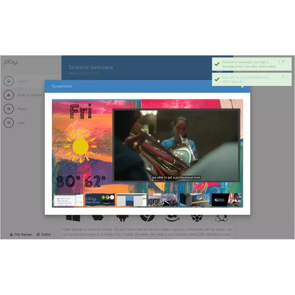 Digital Signage SW - Play Signage - Ultimate licence 1 rok