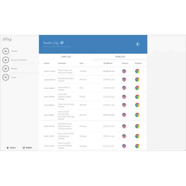 Digital Signage SW - Play Signage - Ultimate licence 1 rok